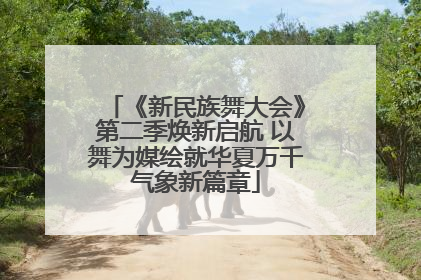 《新民族舞大会》第二季焕新启航 以舞为媒绘就华夏万千气象新篇章
