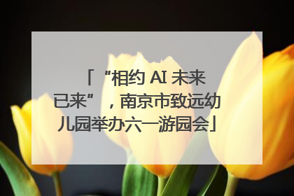 “相约 AI 未来已来”，南京市致远幼儿园举办六一游园会