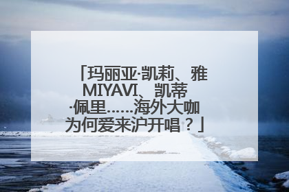 玛丽亚·凯莉、雅MIYAVI、凯蒂·佩里……海外大咖为何爱来沪开唱？