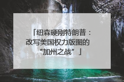 纽森硬刚特朗普：改写美国权力版图的 “加州之战”