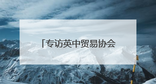 专访英中贸易协会总裁白彼得：中英贸易互补性很强，“我们没有歧视”