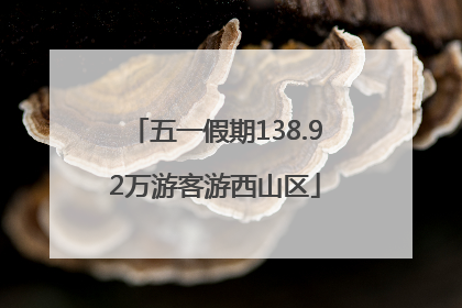 五一假期138.92万游客游西山区