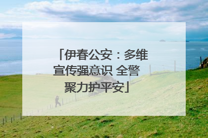 伊春公安：多维宣传强意识 全警聚力护平安