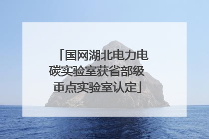 国网湖北电力电碳实验室获省部级重点实验室认定