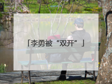 李勇被“双开”