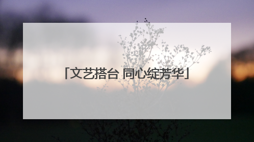 文艺搭台 同心绽芳华