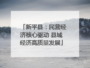 新平县：民营经济核心驱动 县域经济高质量发展