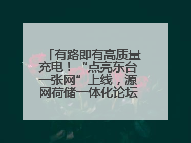 有路即有高质量充电！“点亮东台一张网”上线，源网荷储一体化论坛聚焦低碳转型
