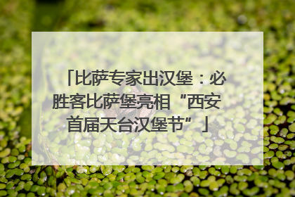 比萨专家出汉堡：必胜客比萨堡亮相“西安首届天台汉堡节”