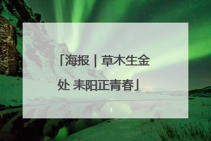 海报｜草木生金处 耒阳正青春