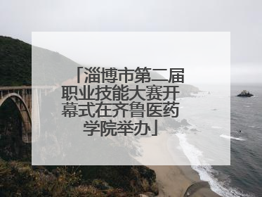 淄博市第二届职业技能大赛开幕式在齐鲁医药学院举办