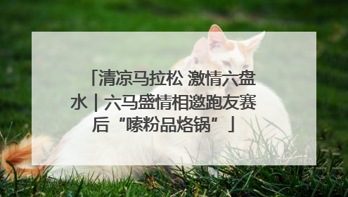 清凉马拉松 激情六盘水｜六马盛情相邀跑友赛后“嗦粉品烙锅”