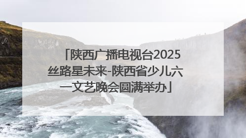 陕西广播电视台2025丝路星未来-陕西省少儿六一文艺晚会圆满举办