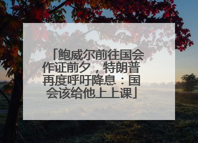 鲍威尔前往国会作证前夕，特朗普再度呼吁降息：国会该给他上上课